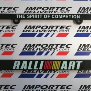 Porta placa plástica RALLIART