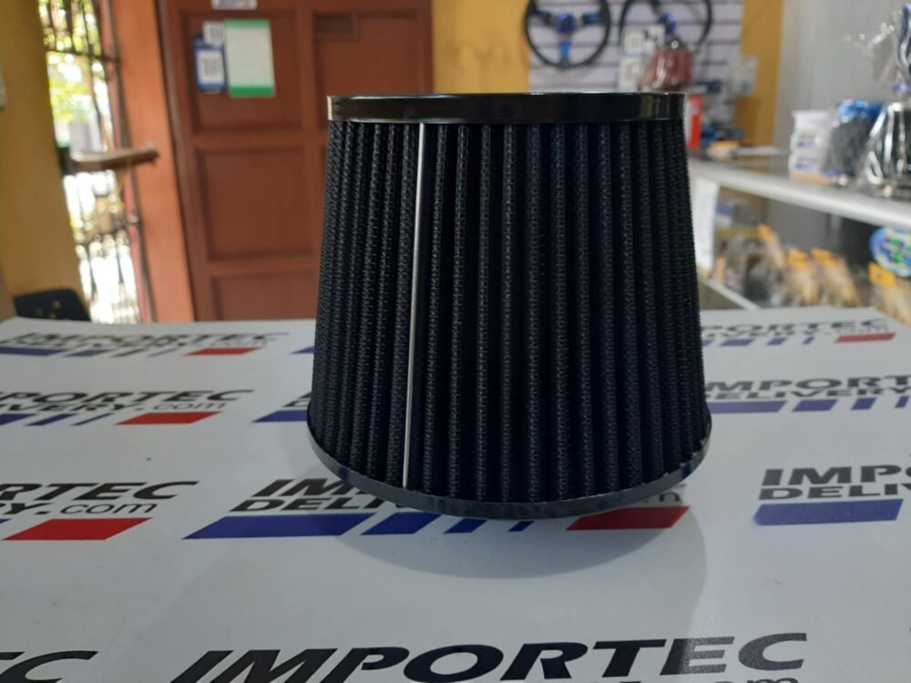 Filtro 2.5" cónico para pipa rojo y negro - Image 2