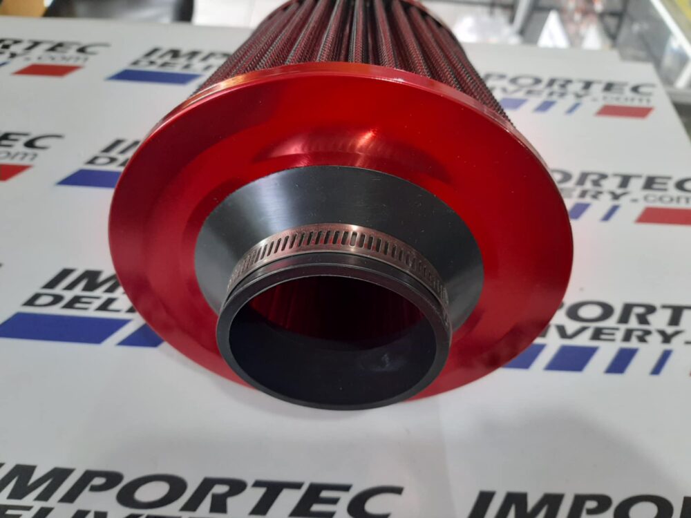 Filtro 2.5" cónico para pipa rojo y negro - Image 3