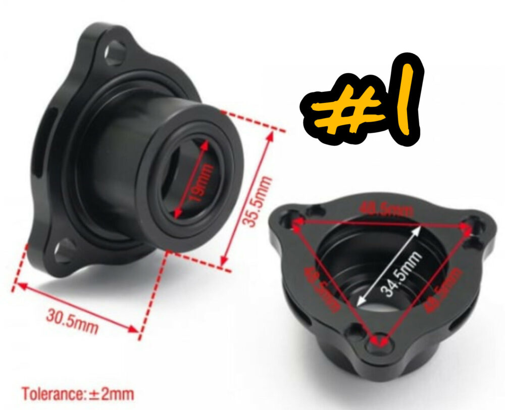 Espaciador para diverter VW MK7 y MK7.5 - Image 5