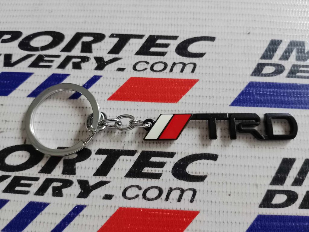 Llavero TRD acabado en Metal negro