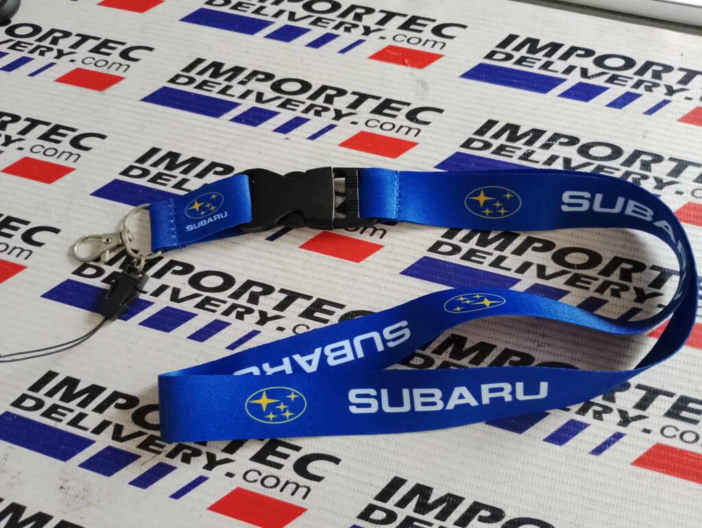 Lanyard SUBARU azul