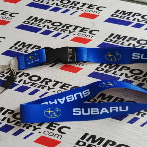 Lanyard SUBARU azul