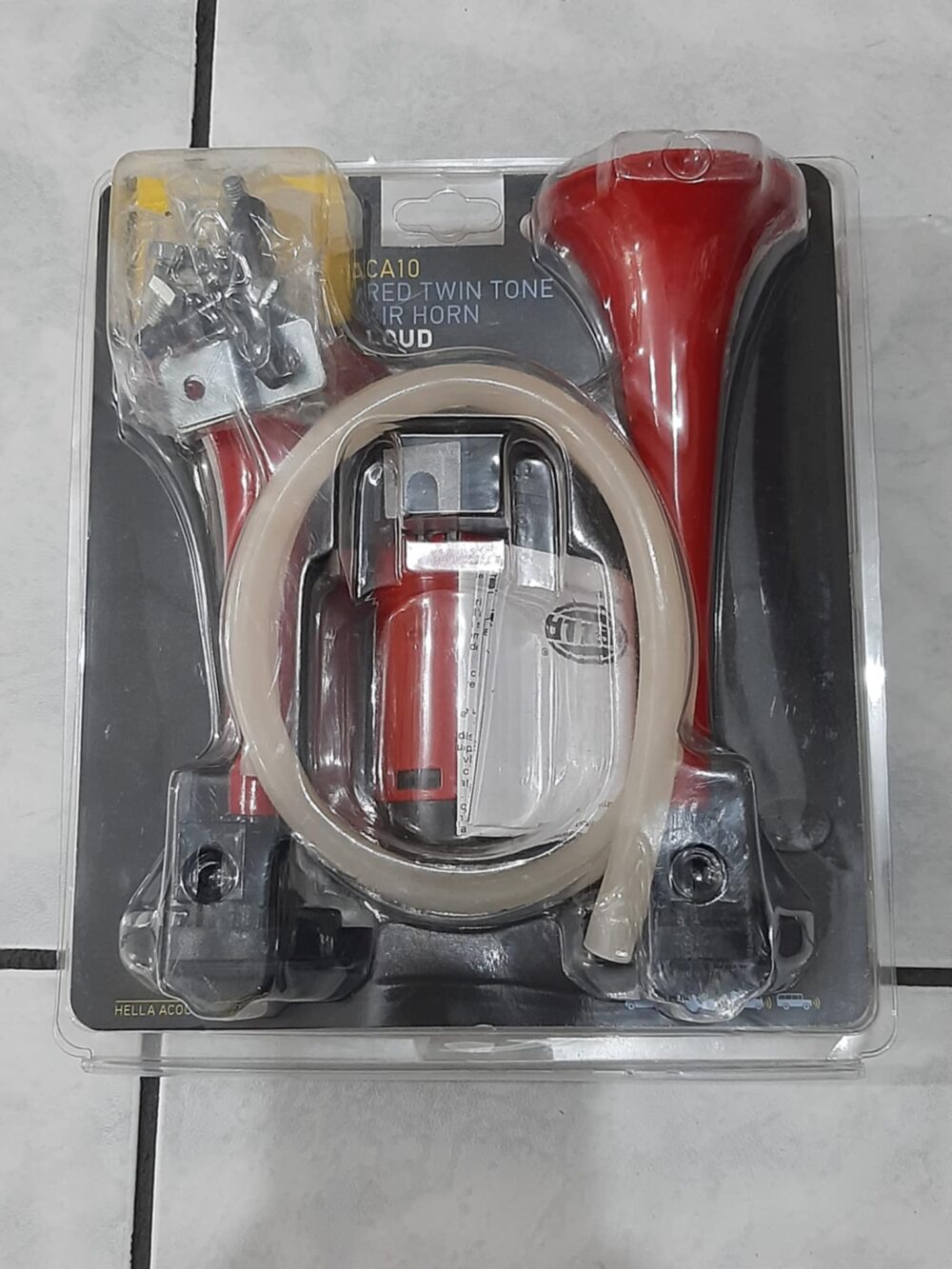 Pito HELLA de aire de compresor 12v PAR - Image 2