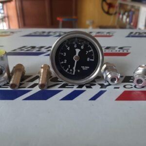 Manómetro de presión de combustible Universal 1/8 NPT 1-8 bares
