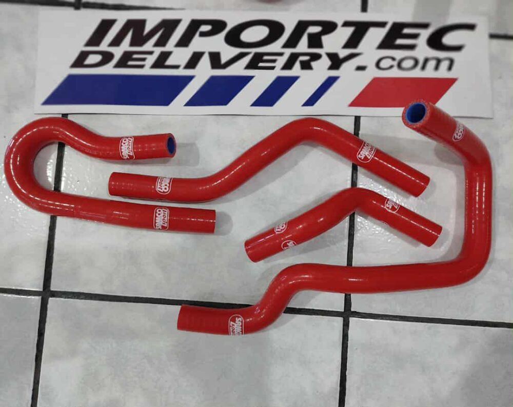 Kit de mangueras para radiador de Civic D15-D16 92-00 (6 pzas) Roja - Image 3