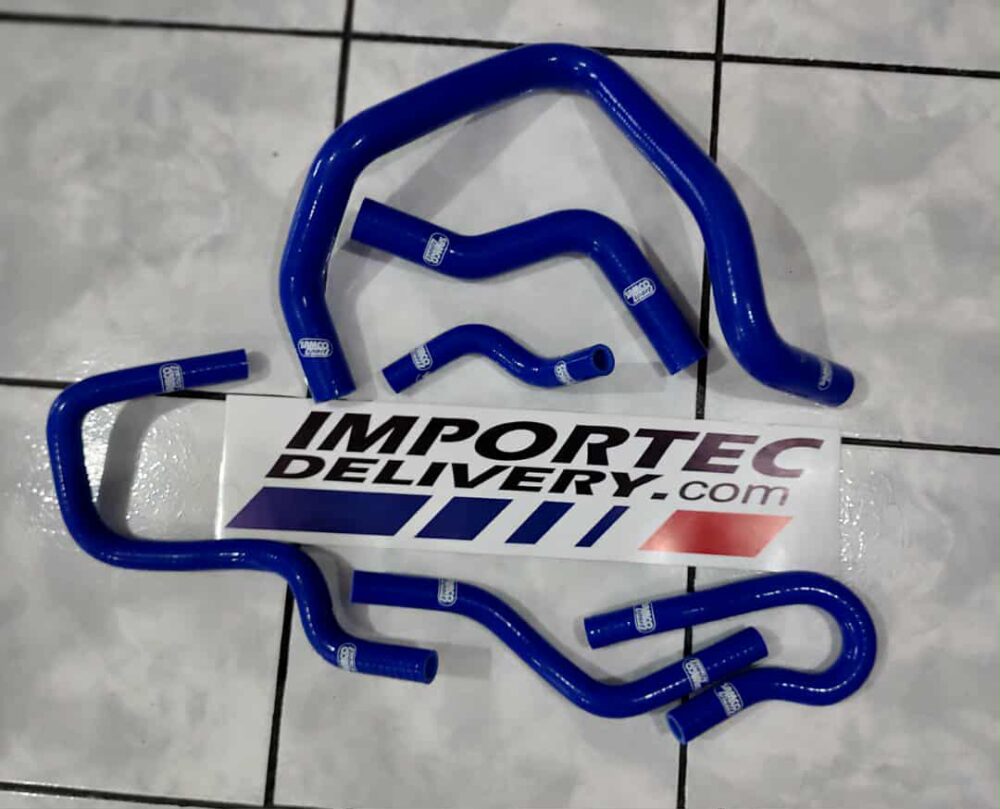 Kit de mangueras para radiador de Civic D15-D16 92-00 (6 pzas) Azul
