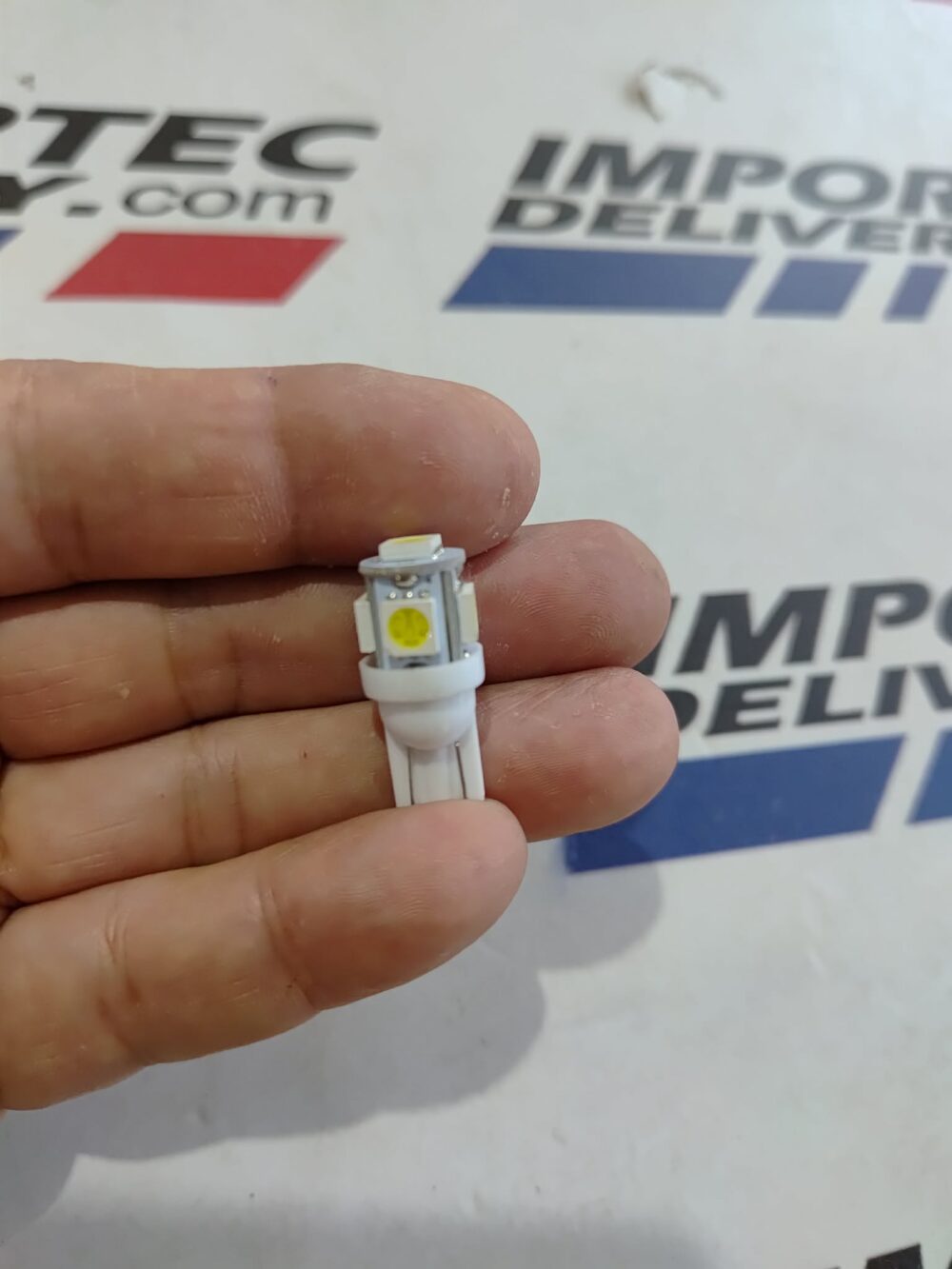 Foco T10 led 5smd Blanco 12v
