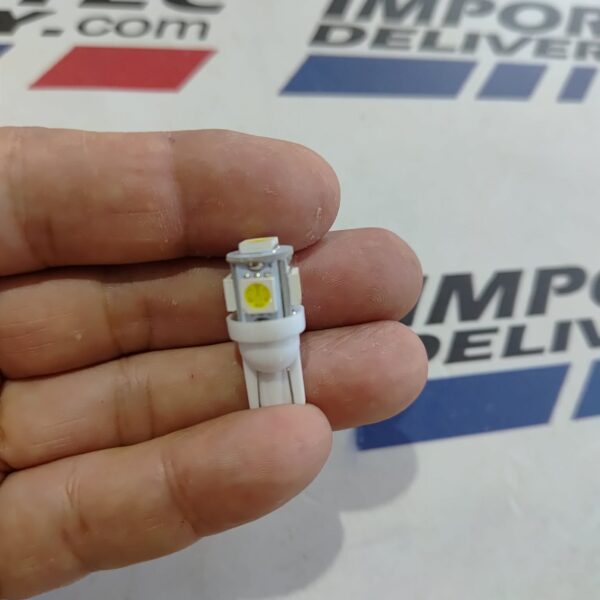 Foco T10 led 5smd Blanco 12v