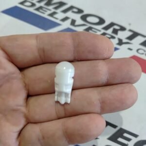 Foco T10 Blanco led cerámica corto redondo
