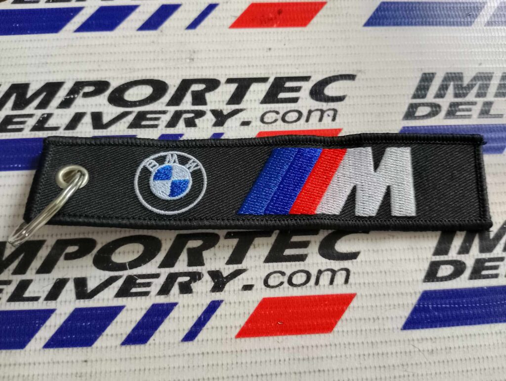 Llavero de tela corto BMW