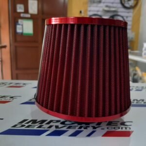 Filtro 2.5" cónico para pipa rojo y negro