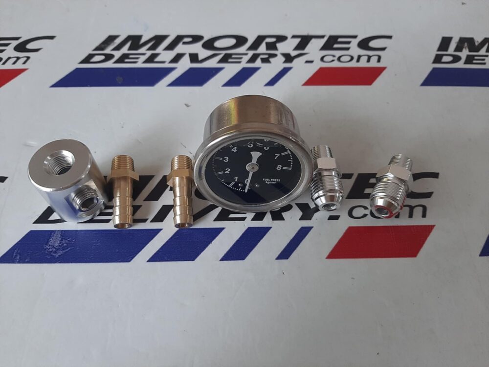 Manómetro de presión de combustible Universal 1/8 NPT 1-8 bares - Image 5