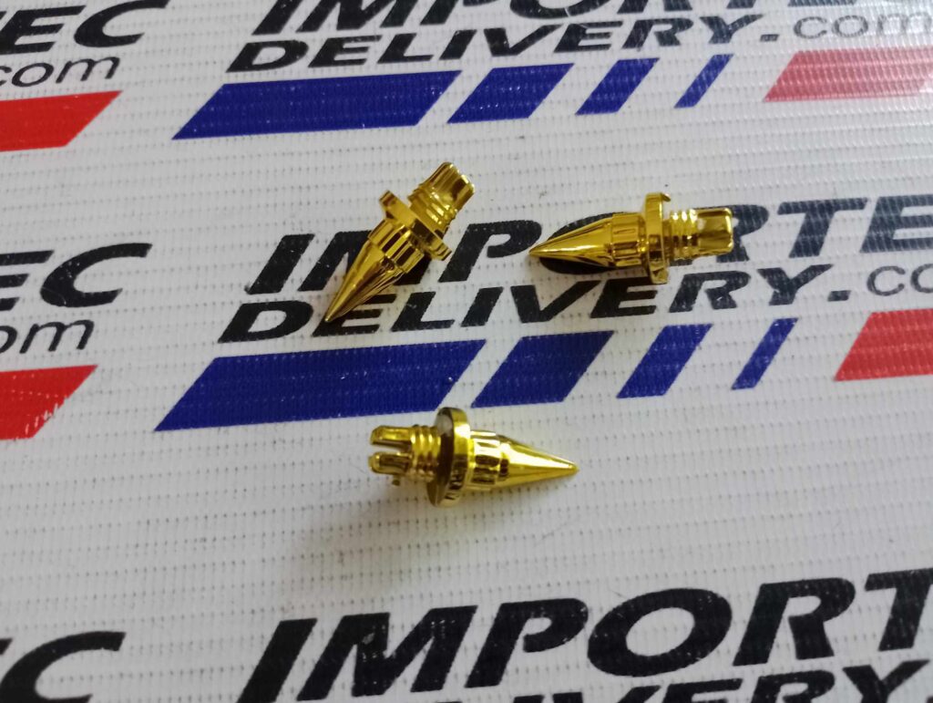 Remache plástico para rin PUNTA dorado