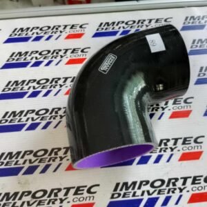 Acople 89mm 3.5" curvo a 90 grados