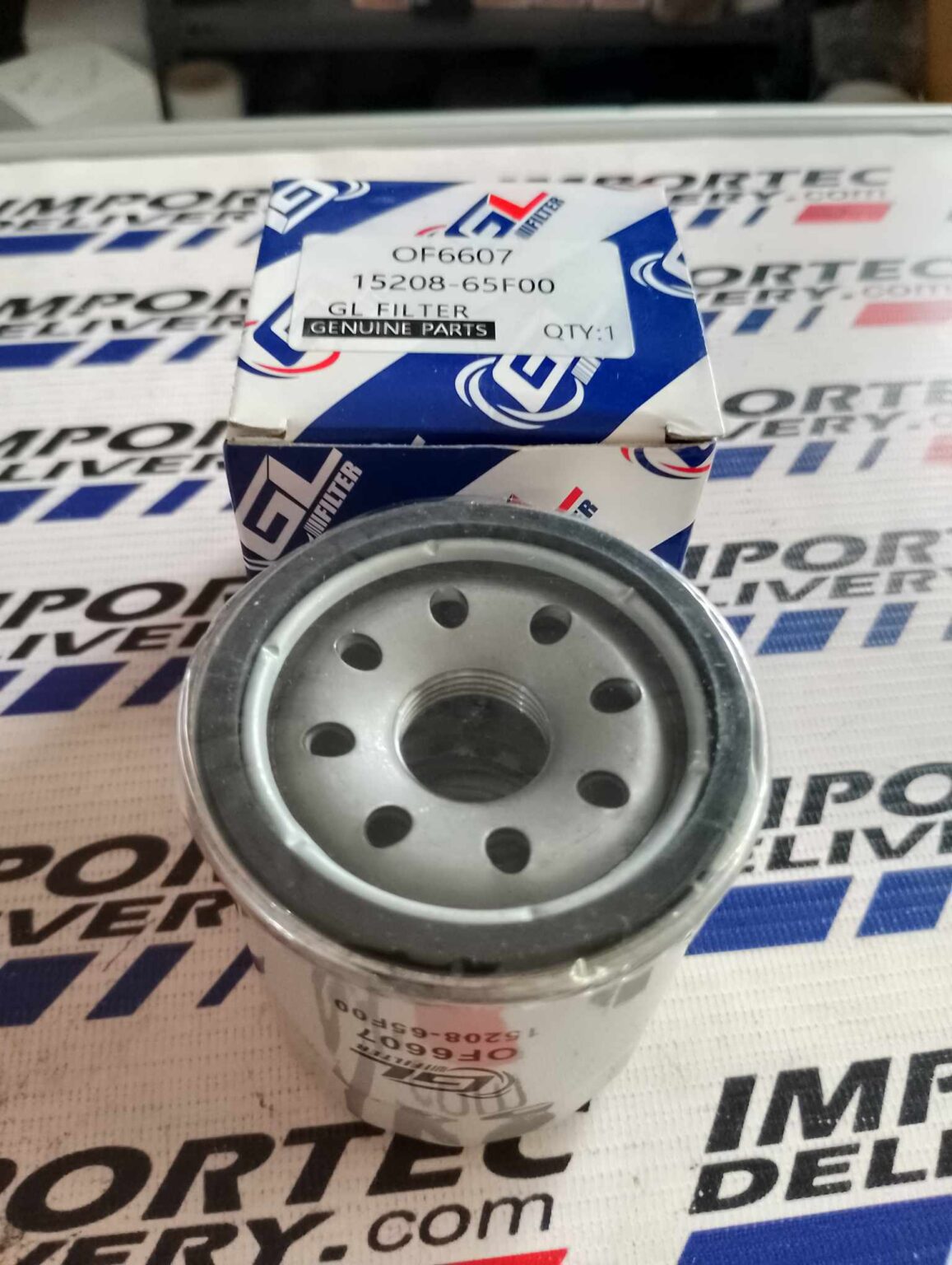 Filtro de aceite GL OF6607 (15208-65F00) - Image 2