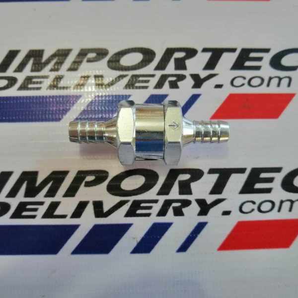 Válvula antirretorno de aluminio 1/4 (6mm)