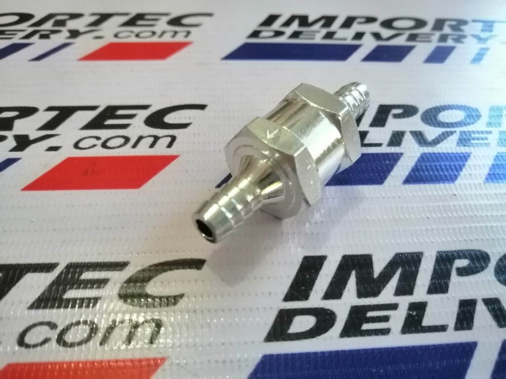 Válvula antirretorno de aluminio 1/4 (6mm) - Image 2