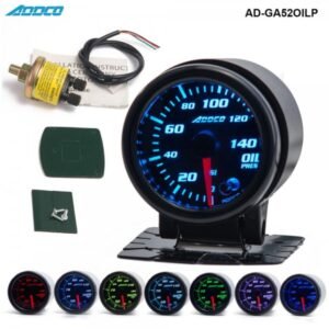Medidor de presión de aceite Addco eléctrico análogo
