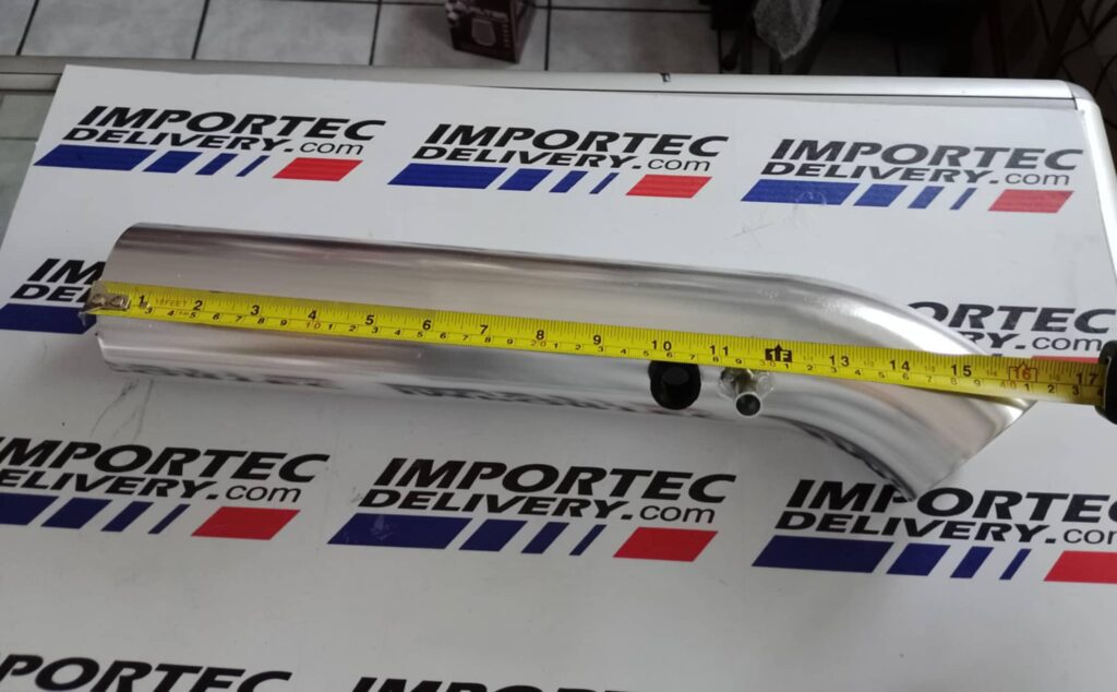 Pipa universal larga Plateada (INTAKE) #1 - Image 4