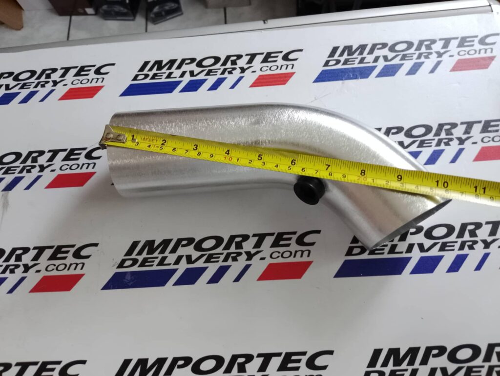 Pipa universal corta 3" (INTAKE) de aluminio - Image 3