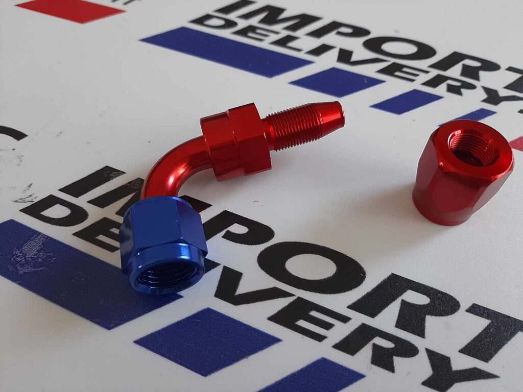 Acople de aluminio AN6-90A - Image 2