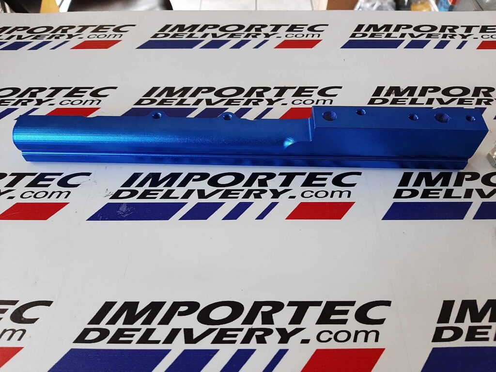 Riel de inyectores para Serie B azul - Image 2