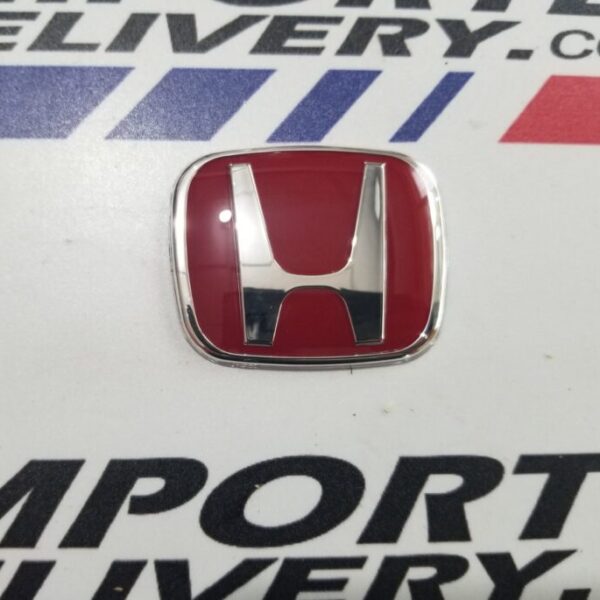 Emblema Para timón H roja 53mmx43mm