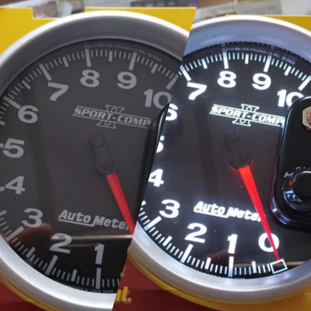 Tacómetro 5" c/shift light(Sport Comp Réplica de Autometer) - Image 2