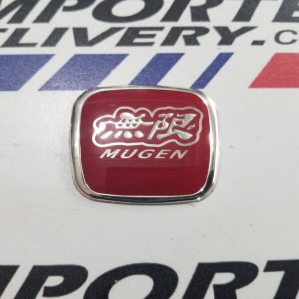 Emblema Para timón Mugen #1 50mmx40mm
