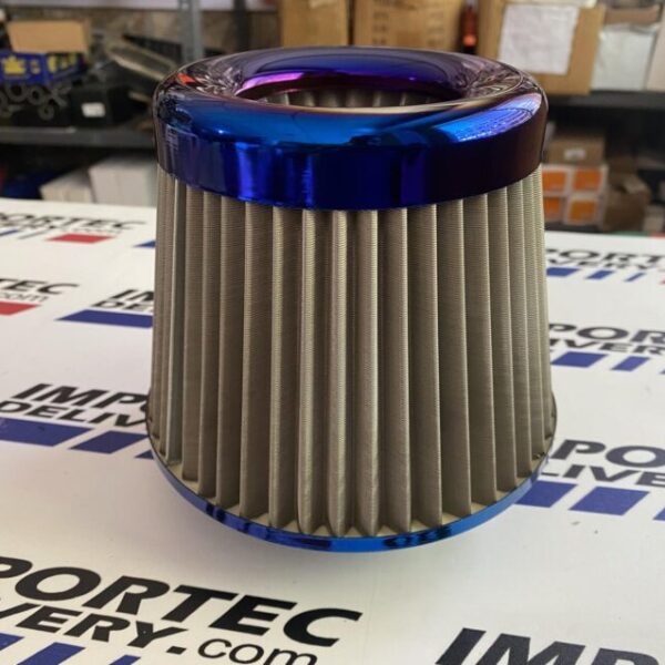 Filtro 3" para pipa burnt blue de malla metálica