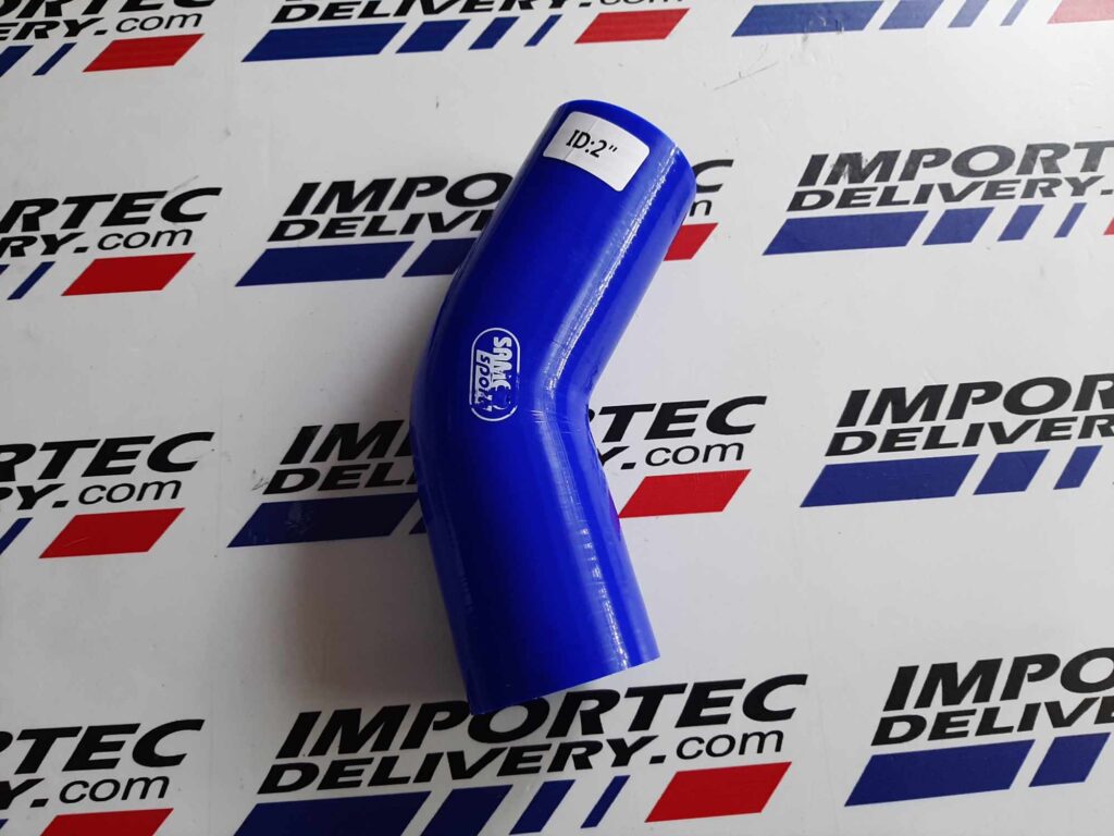 Acople  Samco 51mm 2"curvo 45 grados