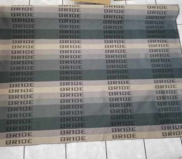 Tela BRIDE gris graduación 1mx1.70mts