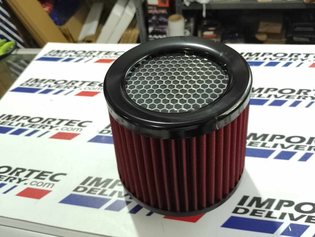 Filtro 3" para pipa.  Parte de arriba es espuma