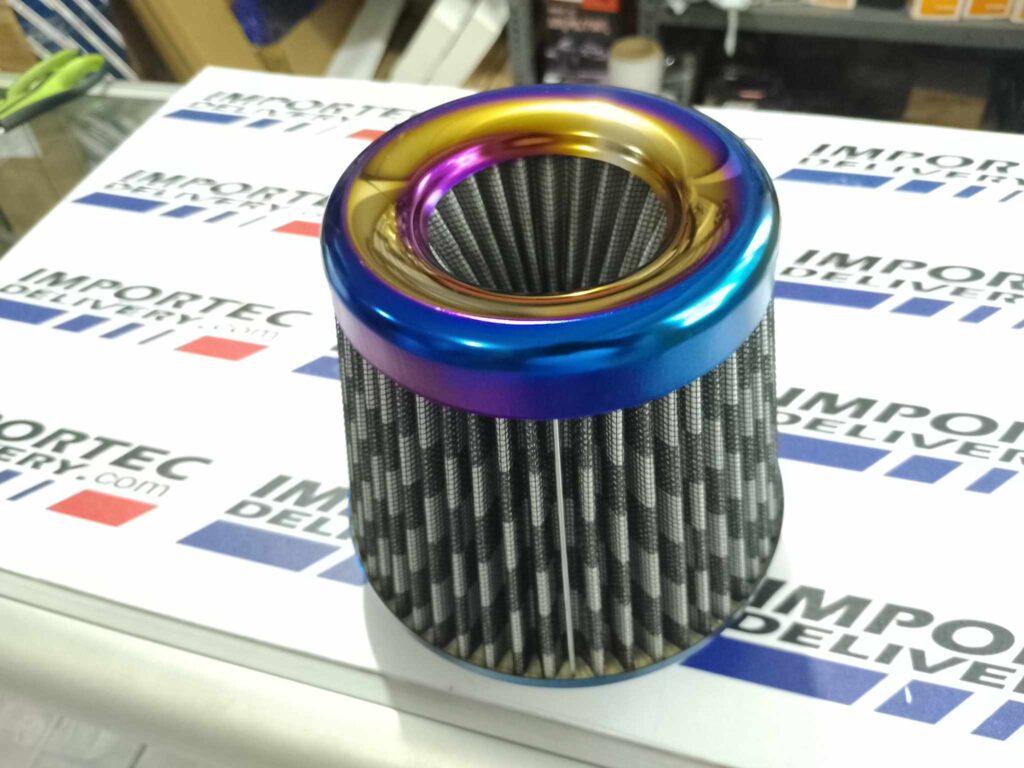 Filtro 3" cónico para pipa burnt blue - Image 2