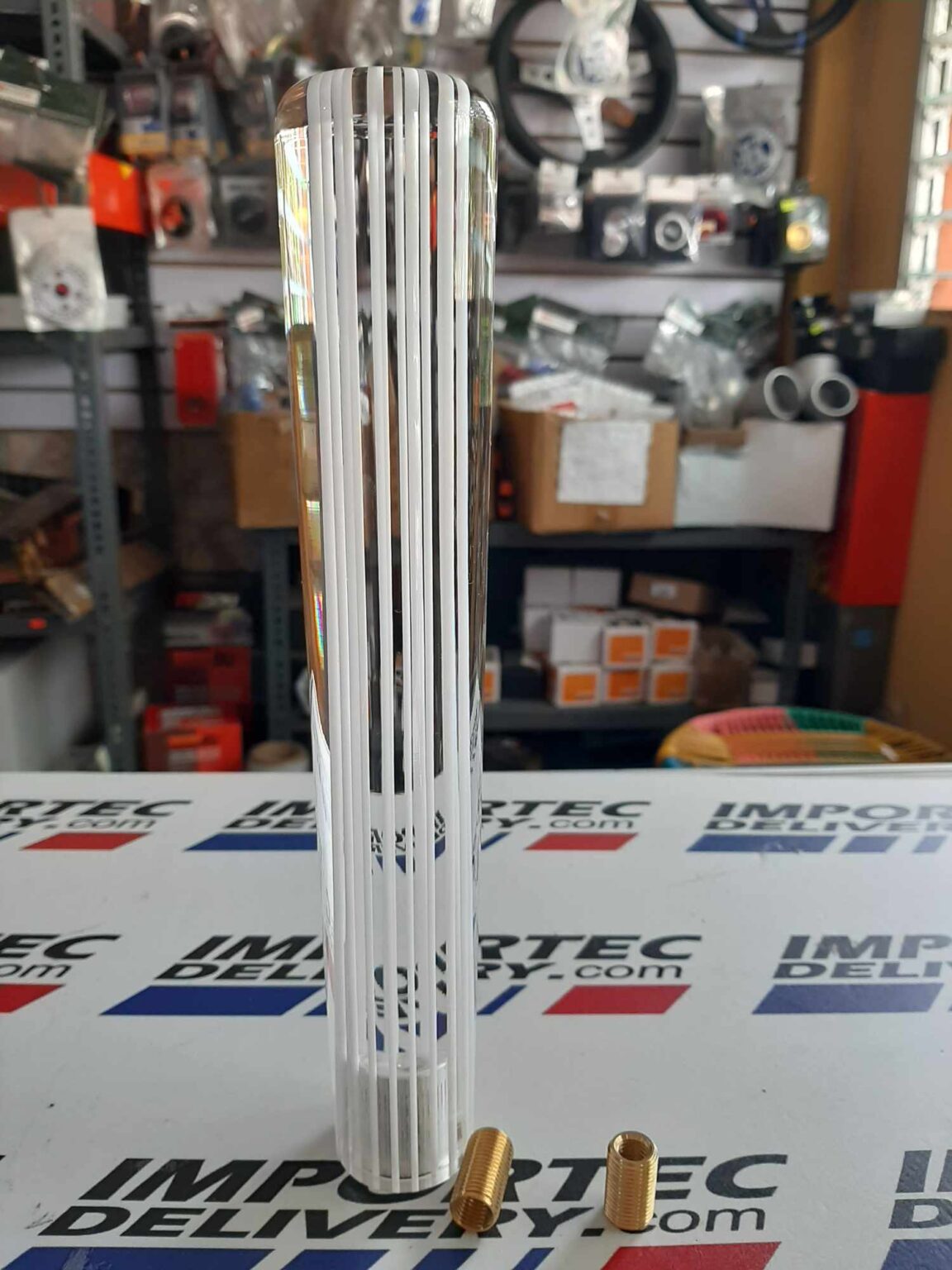 Pomo acrílico universal 25cm (Liso.)