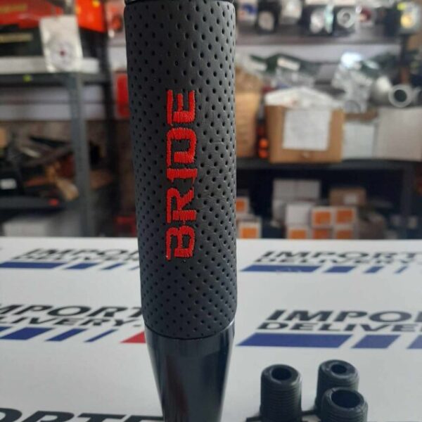 Pomo BRIDE NEGRO grip ahulado 18cms