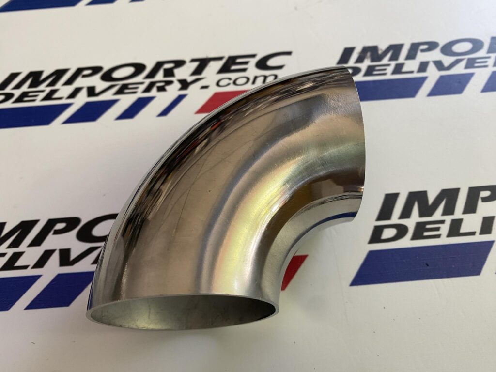 Codo de acero de 2.5" a 90°