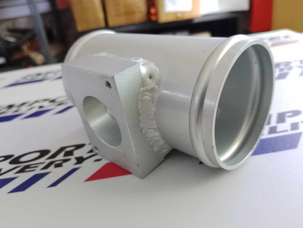 Adaptador de aluminio 2.5″ para sensor MAF Mitsubishi - Image 2