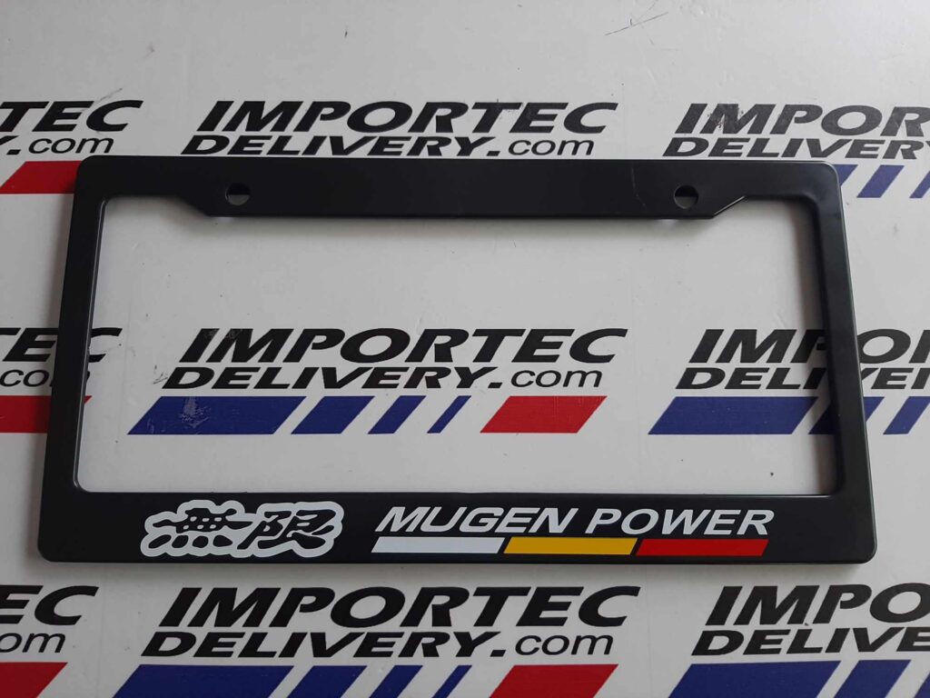 Porta placa plástica Mugen