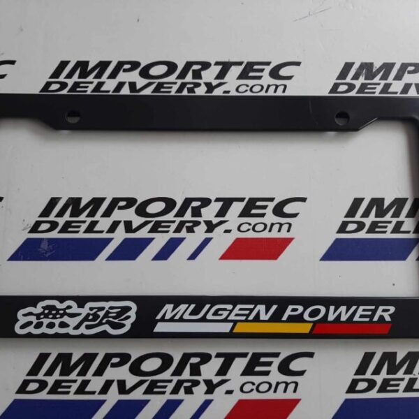 Porta placa plástica Mugen