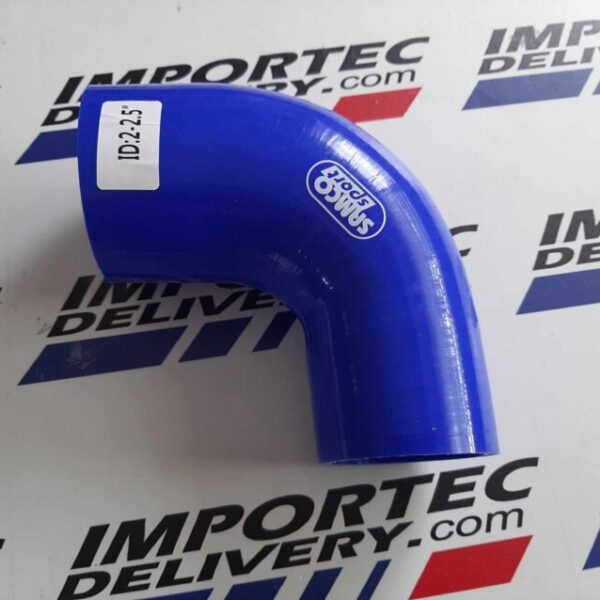 Acople  Samco 51mm 2 “- 63mm 2.5” curvo a 90 grados