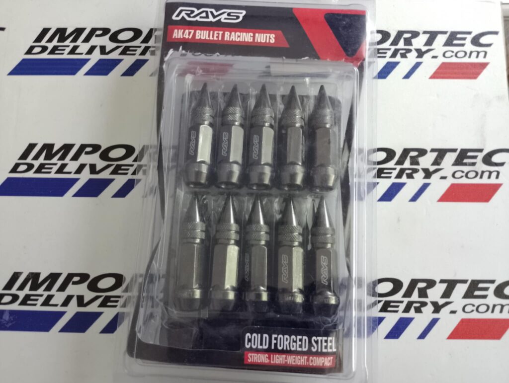 Tuercas RAYS de acero con punta - Image 3