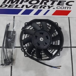 Ventilador universal de aspas curvas 10" 12v