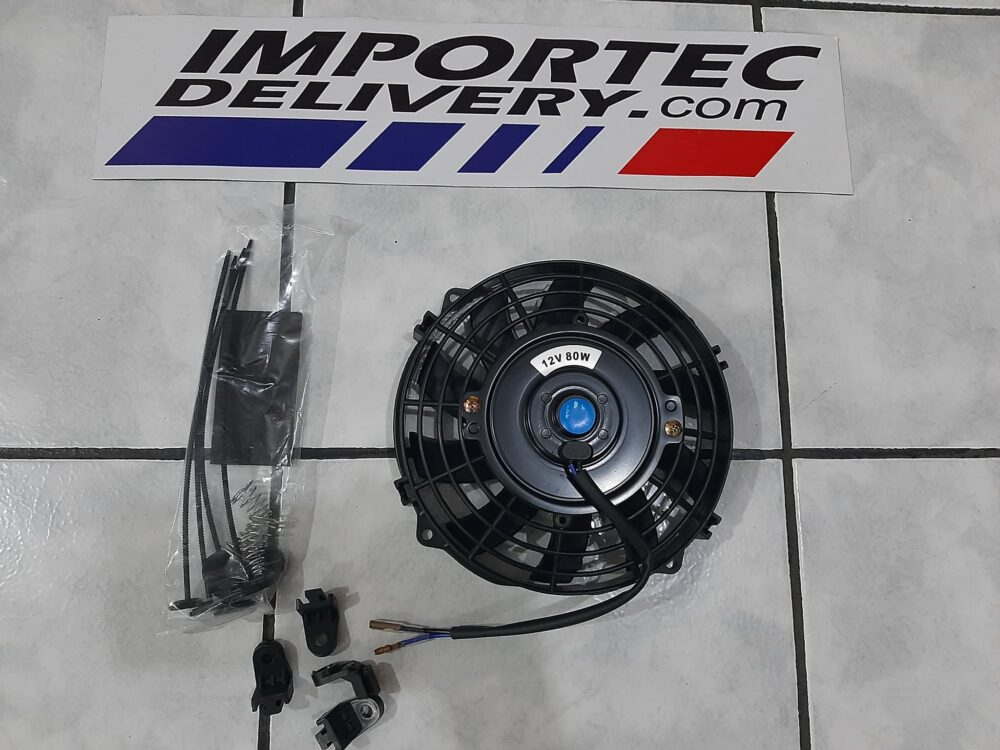 Ventilador universal de aspas curvas 7" 12v - Image 2