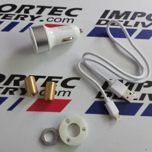 Adaptador de luz LED de color para pomos acrílicos