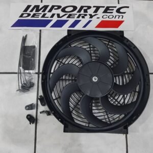 Ventilador universal de aspas curvas 14" 12v