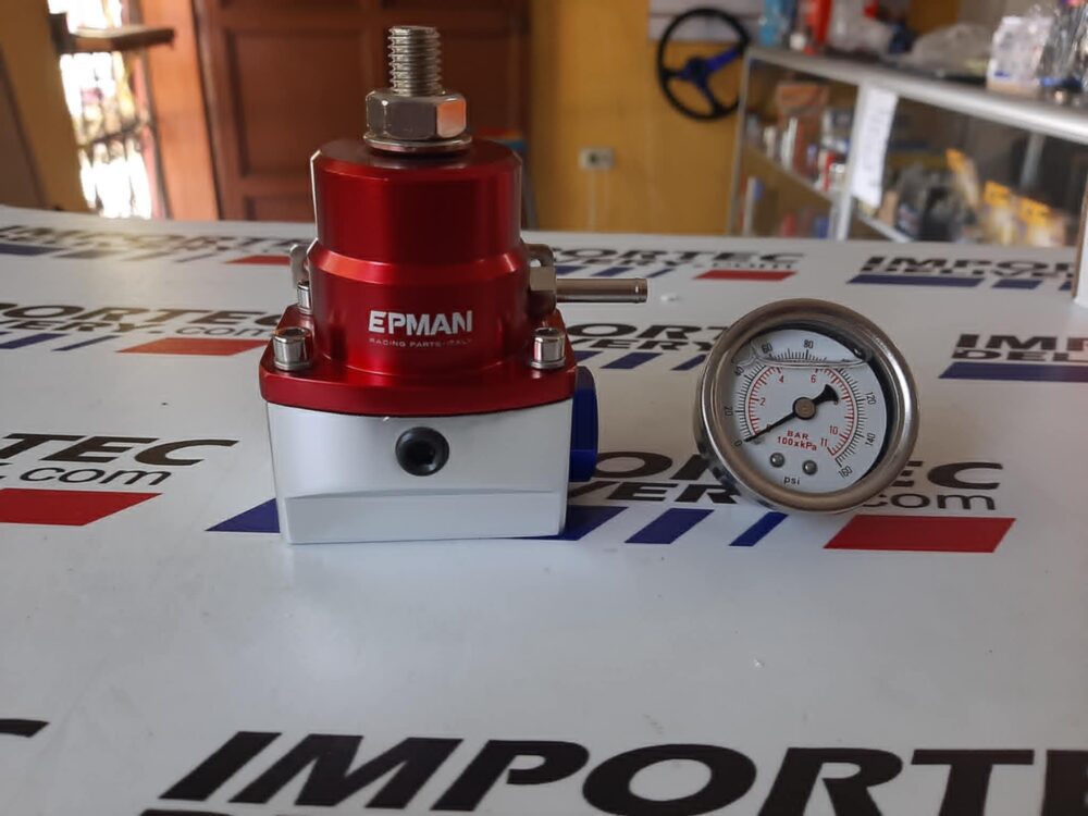Regulador de presión de gasolina EPMAN (con medidor)
