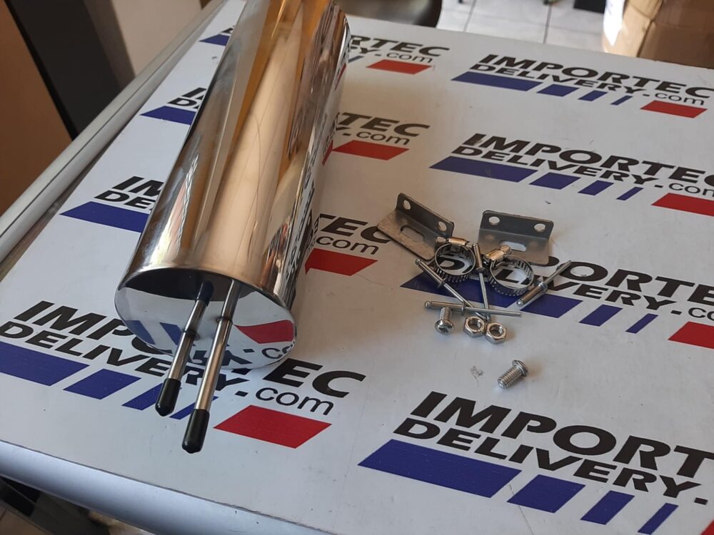 Depósito universal de aluminio para líquido refrigerante de motor 900ml, plateado - Image 4