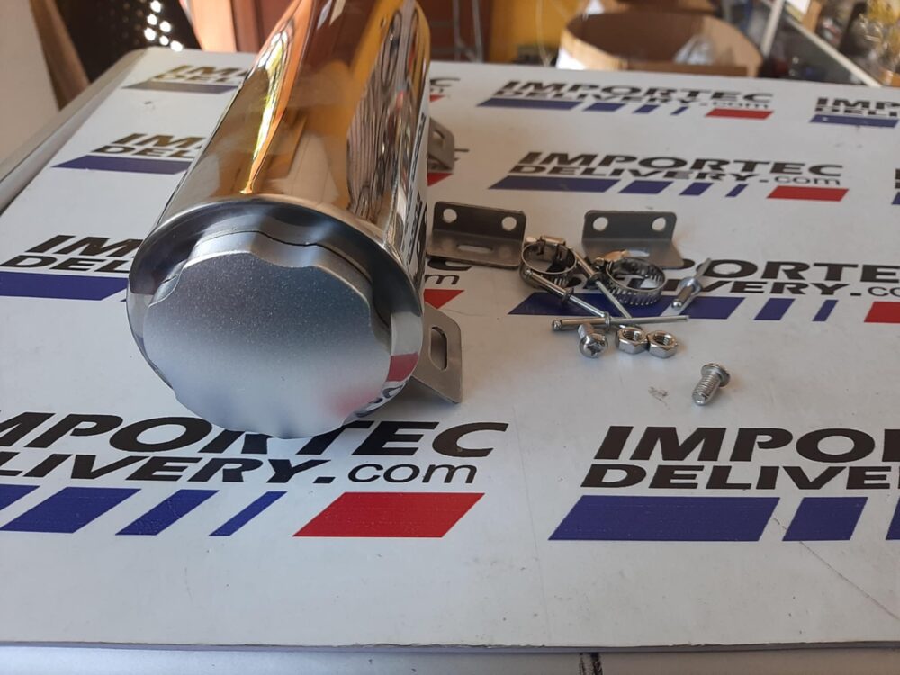 Depósito universal de aluminio para líquido refrigerante de motor 900ml, plateado - Image 3